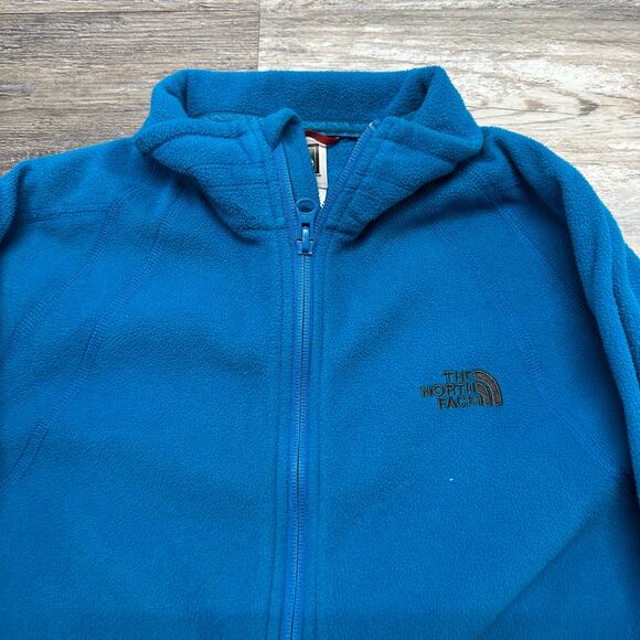 The North Face Jacket  Blue Womens M Full Zip Treadway Hybrid Future Fleece TNF - Picture 2 of 7